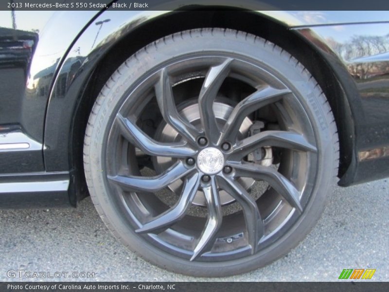 Black / Black 2013 Mercedes-Benz S 550 Sedan