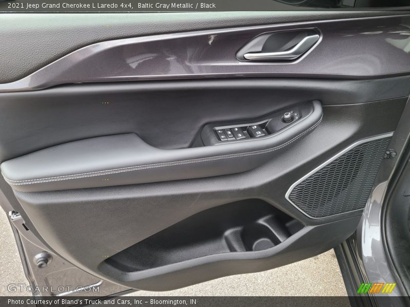 Baltic Gray Metallic / Black 2021 Jeep Grand Cherokee L Laredo 4x4