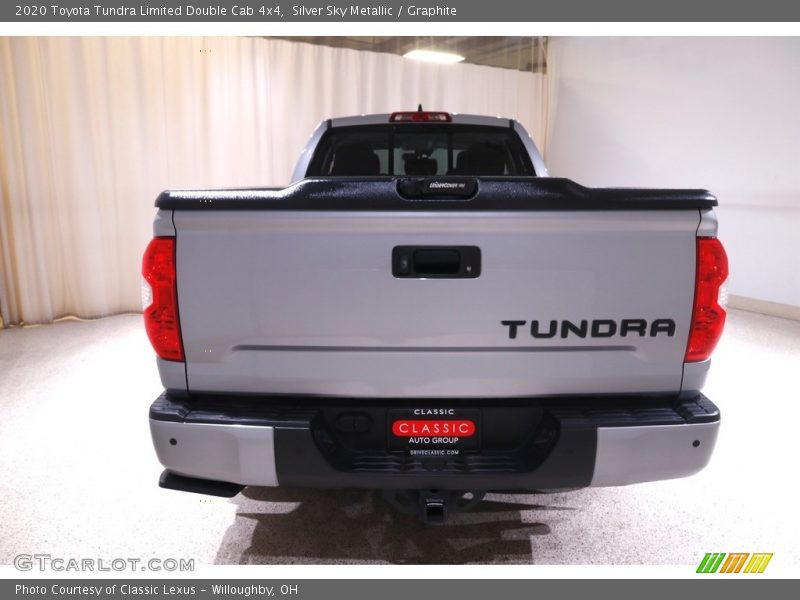 Silver Sky Metallic / Graphite 2020 Toyota Tundra Limited Double Cab 4x4