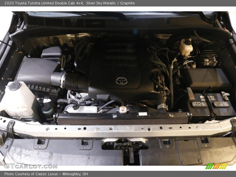 Silver Sky Metallic / Graphite 2020 Toyota Tundra Limited Double Cab 4x4