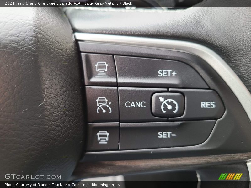 Baltic Gray Metallic / Black 2021 Jeep Grand Cherokee L Laredo 4x4