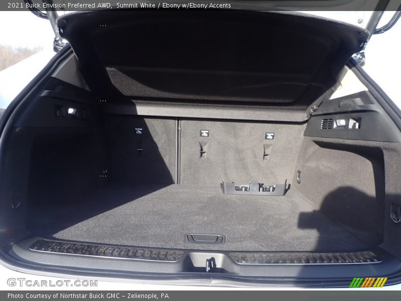 Summit White / Ebony w/Ebony Accents 2021 Buick Envision Preferred AWD