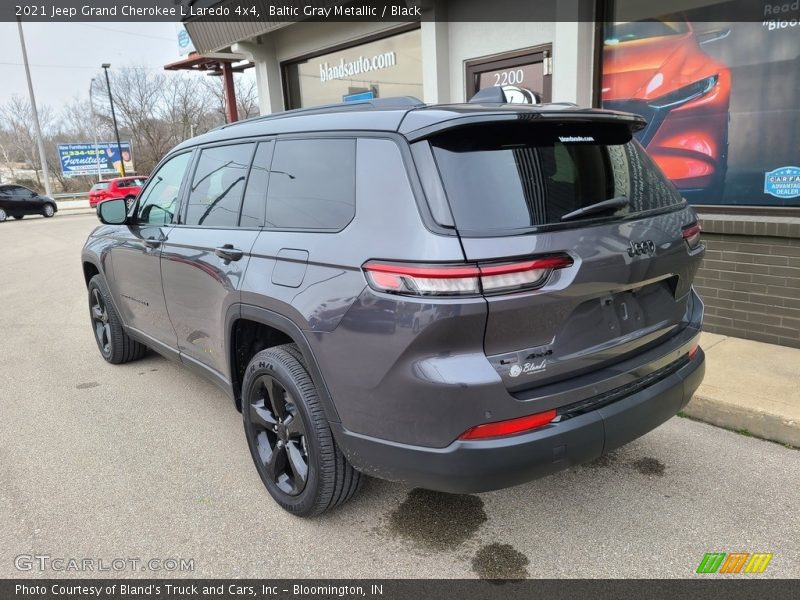 Baltic Gray Metallic / Black 2021 Jeep Grand Cherokee L Laredo 4x4