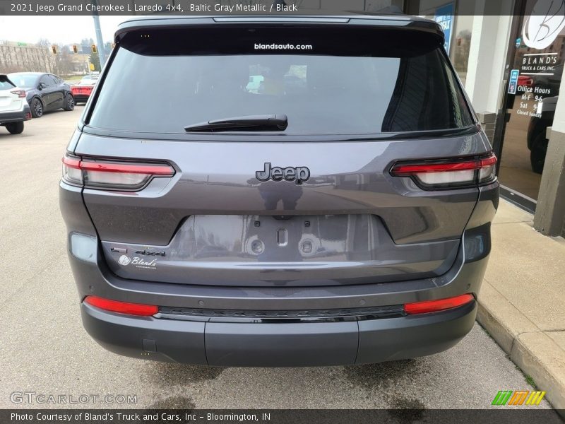 Baltic Gray Metallic / Black 2021 Jeep Grand Cherokee L Laredo 4x4