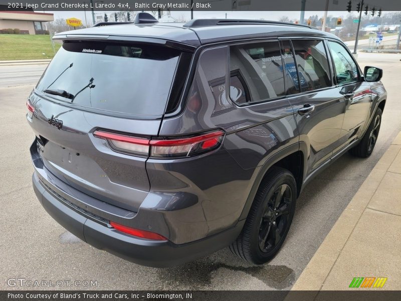Baltic Gray Metallic / Black 2021 Jeep Grand Cherokee L Laredo 4x4