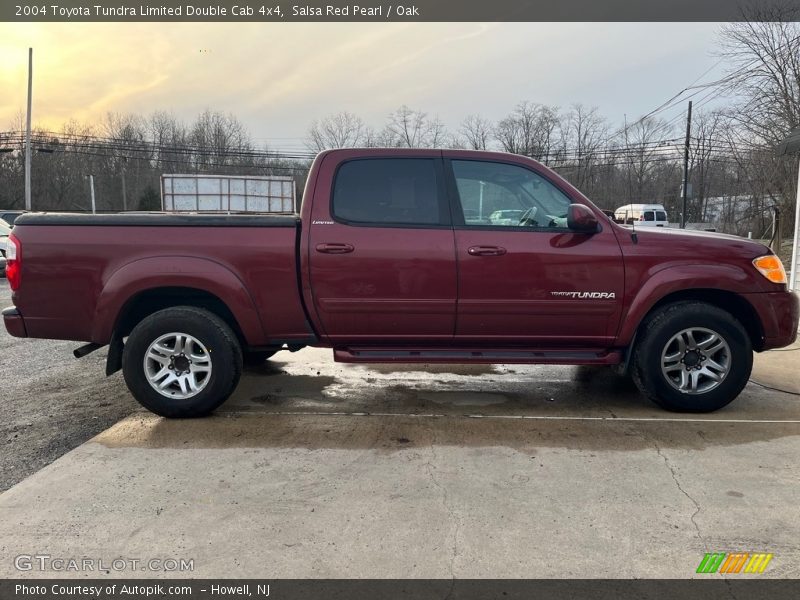 Salsa Red Pearl / Oak 2004 Toyota Tundra Limited Double Cab 4x4