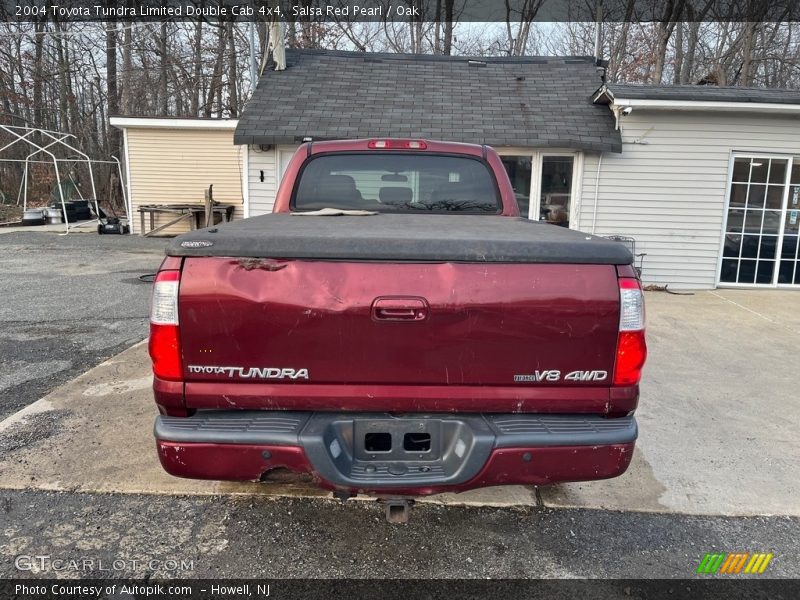 Salsa Red Pearl / Oak 2004 Toyota Tundra Limited Double Cab 4x4