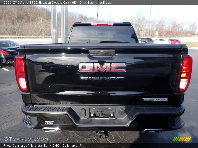 Onyx Black / Jet Black 2021 GMC Sierra 1500 Elevation Double Cab 4WD