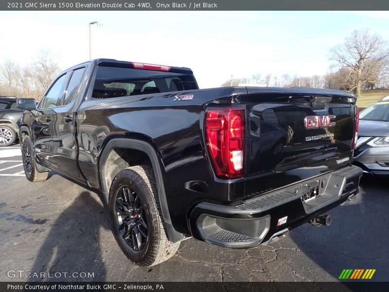 Onyx Black / Jet Black 2021 GMC Sierra 1500 Elevation Double Cab 4WD