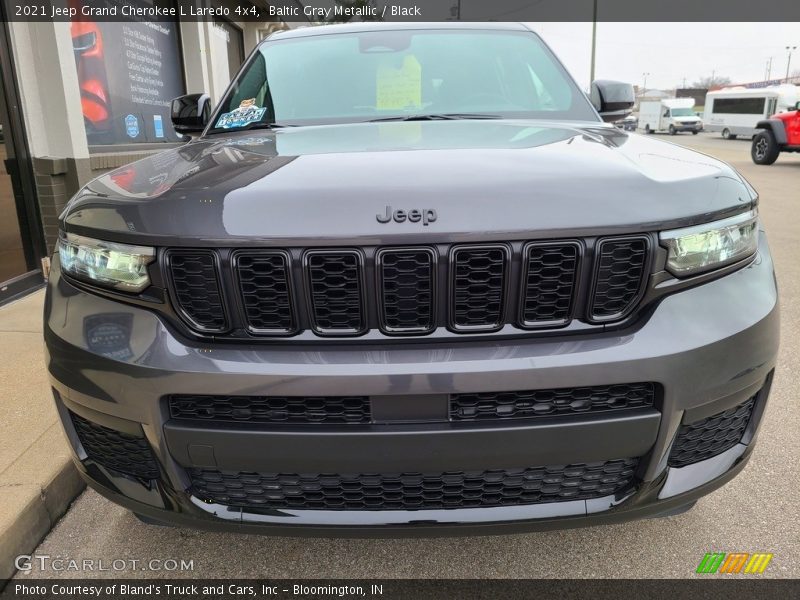 Baltic Gray Metallic / Black 2021 Jeep Grand Cherokee L Laredo 4x4