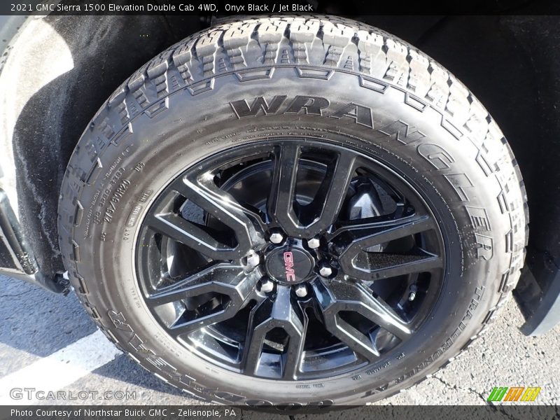 Onyx Black / Jet Black 2021 GMC Sierra 1500 Elevation Double Cab 4WD