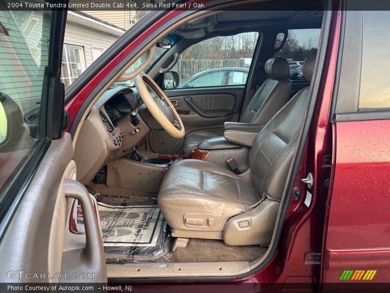 Salsa Red Pearl / Oak 2004 Toyota Tundra Limited Double Cab 4x4
