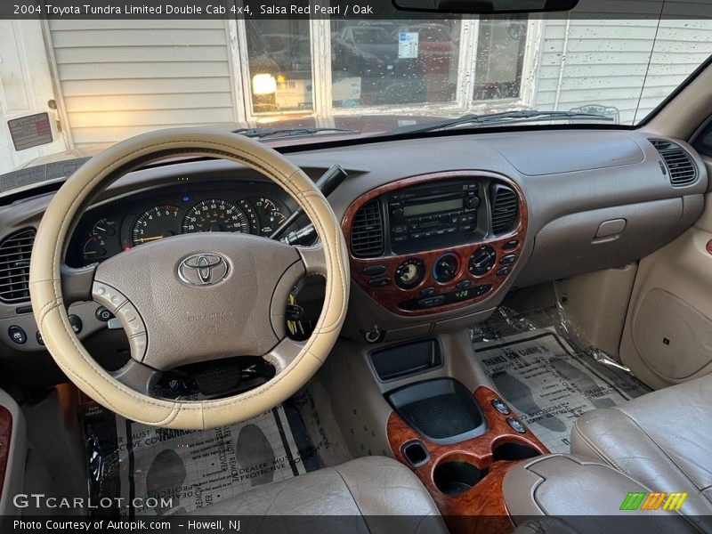 Salsa Red Pearl / Oak 2004 Toyota Tundra Limited Double Cab 4x4