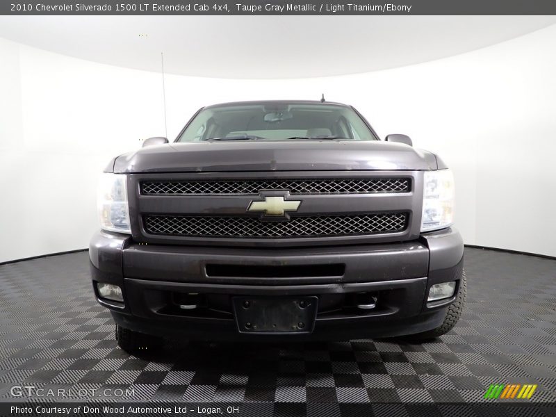 Taupe Gray Metallic / Light Titanium/Ebony 2010 Chevrolet Silverado 1500 LT Extended Cab 4x4