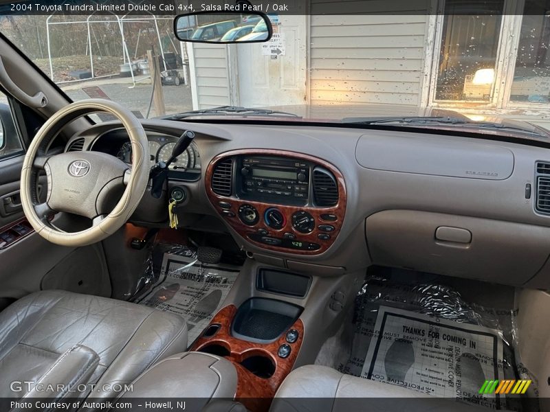 Salsa Red Pearl / Oak 2004 Toyota Tundra Limited Double Cab 4x4