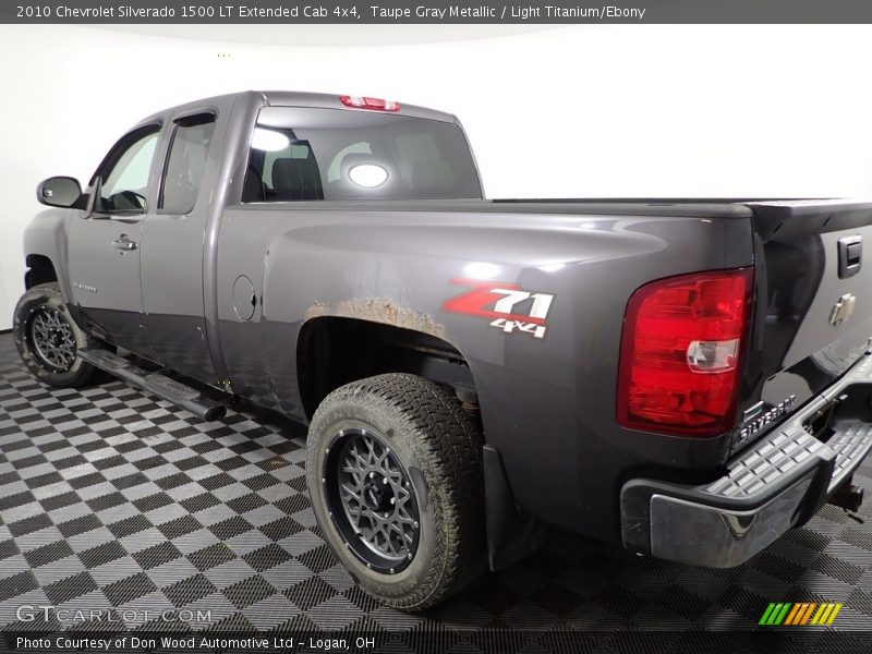 Taupe Gray Metallic / Light Titanium/Ebony 2010 Chevrolet Silverado 1500 LT Extended Cab 4x4