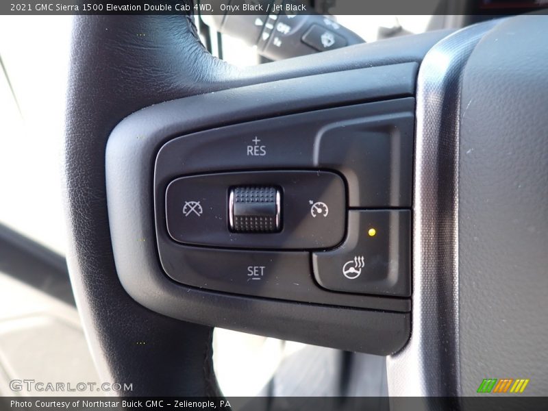 Onyx Black / Jet Black 2021 GMC Sierra 1500 Elevation Double Cab 4WD