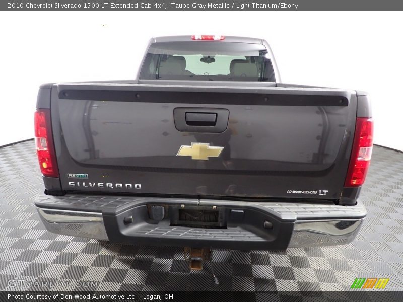 Taupe Gray Metallic / Light Titanium/Ebony 2010 Chevrolet Silverado 1500 LT Extended Cab 4x4