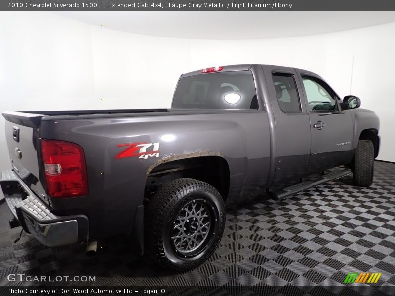 Taupe Gray Metallic / Light Titanium/Ebony 2010 Chevrolet Silverado 1500 LT Extended Cab 4x4