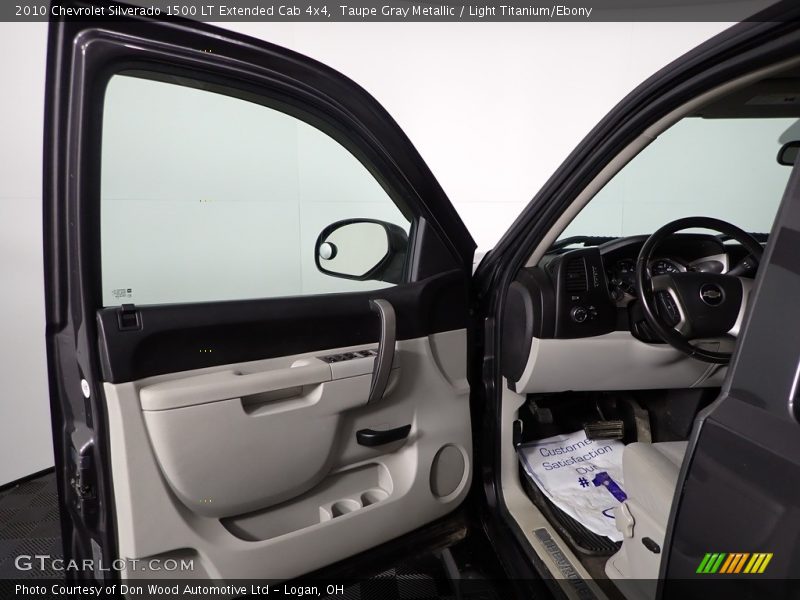 Taupe Gray Metallic / Light Titanium/Ebony 2010 Chevrolet Silverado 1500 LT Extended Cab 4x4