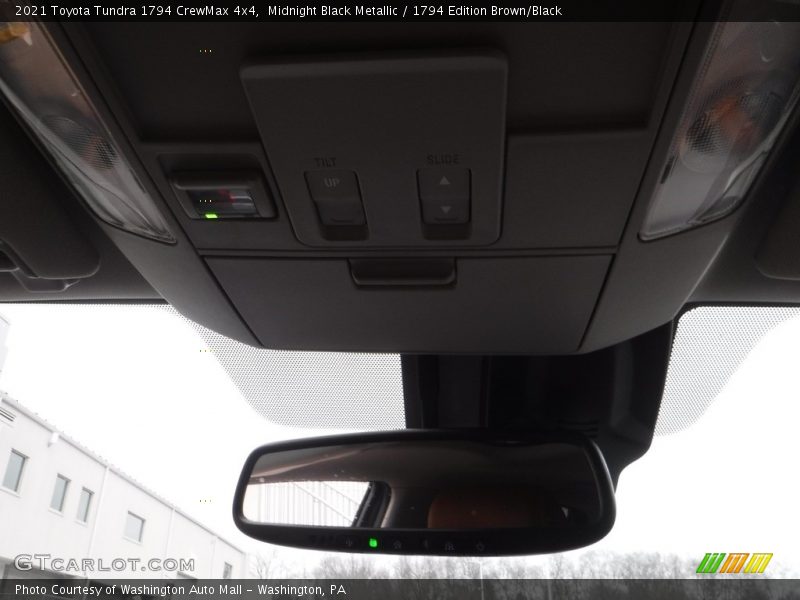 Midnight Black Metallic / 1794 Edition Brown/Black 2021 Toyota Tundra 1794 CrewMax 4x4