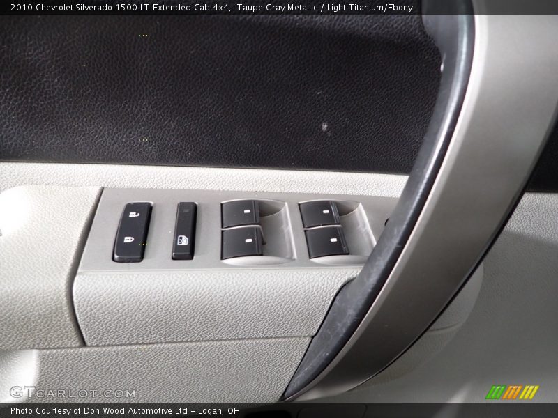 Taupe Gray Metallic / Light Titanium/Ebony 2010 Chevrolet Silverado 1500 LT Extended Cab 4x4