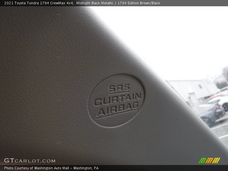 Midnight Black Metallic / 1794 Edition Brown/Black 2021 Toyota Tundra 1794 CrewMax 4x4