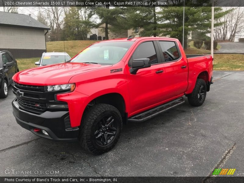 Cajun Red Tintcoat / Jet Black 2020 Chevrolet Silverado 1500 LT Trail Boss Crew Cab 4x4
