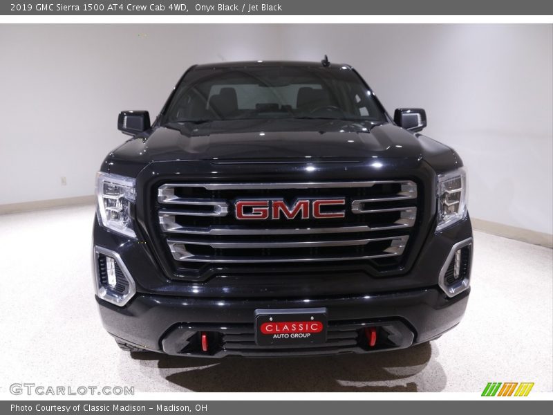 Onyx Black / Jet Black 2019 GMC Sierra 1500 AT4 Crew Cab 4WD