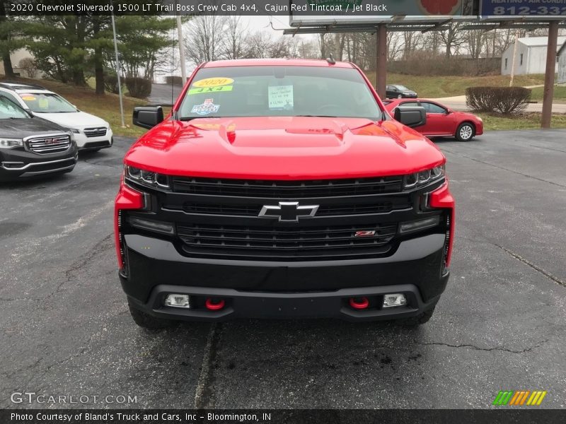 Cajun Red Tintcoat / Jet Black 2020 Chevrolet Silverado 1500 LT Trail Boss Crew Cab 4x4