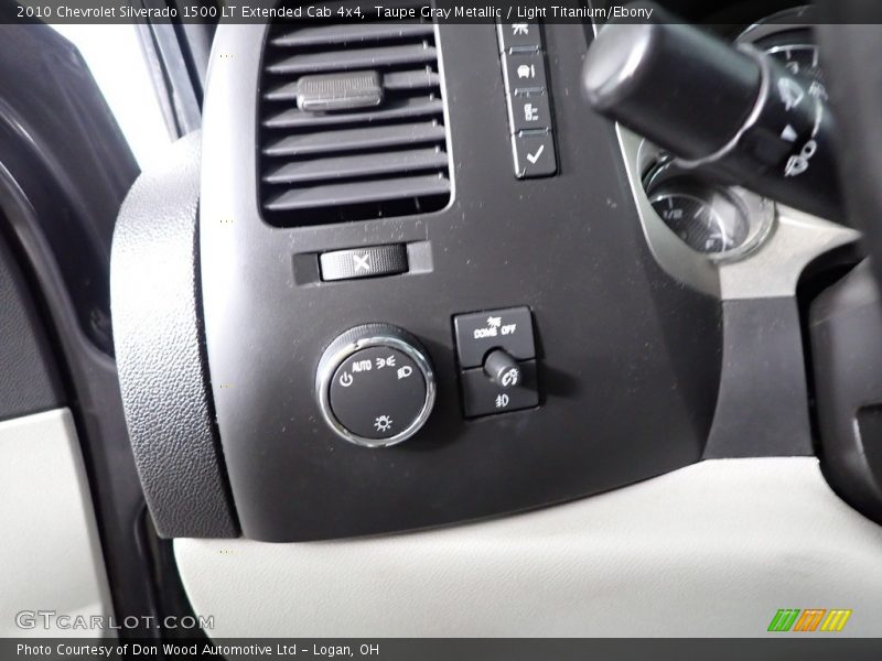 Taupe Gray Metallic / Light Titanium/Ebony 2010 Chevrolet Silverado 1500 LT Extended Cab 4x4