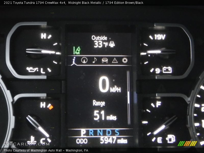 Midnight Black Metallic / 1794 Edition Brown/Black 2021 Toyota Tundra 1794 CrewMax 4x4