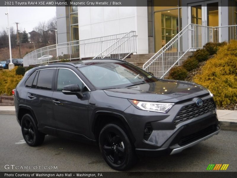 Magnetic Gray Metallic / Black 2021 Toyota RAV4 XSE AWD Hybrid
