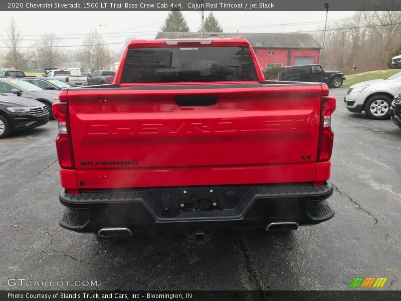 Cajun Red Tintcoat / Jet Black 2020 Chevrolet Silverado 1500 LT Trail Boss Crew Cab 4x4
