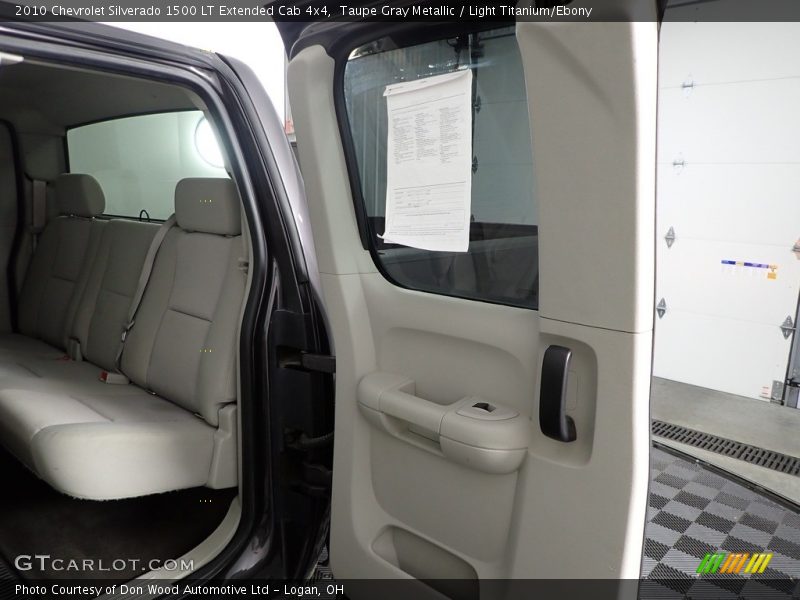 Taupe Gray Metallic / Light Titanium/Ebony 2010 Chevrolet Silverado 1500 LT Extended Cab 4x4