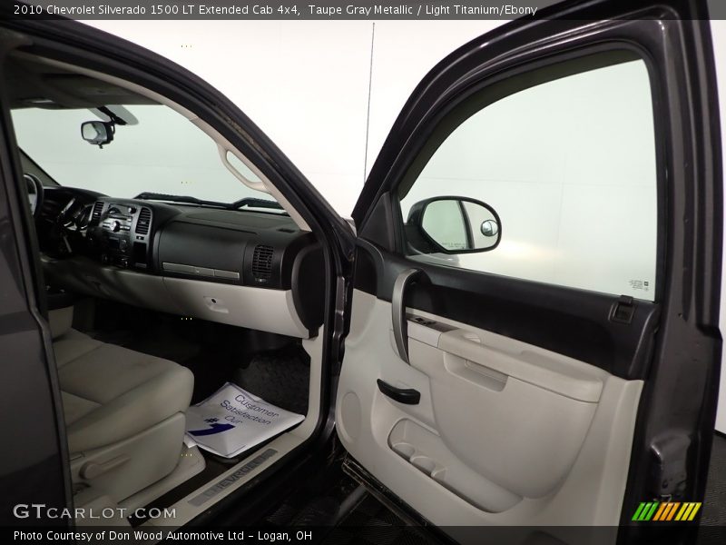 Taupe Gray Metallic / Light Titanium/Ebony 2010 Chevrolet Silverado 1500 LT Extended Cab 4x4