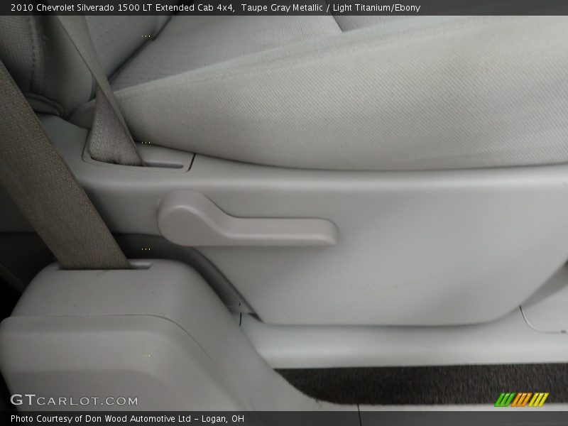 Taupe Gray Metallic / Light Titanium/Ebony 2010 Chevrolet Silverado 1500 LT Extended Cab 4x4