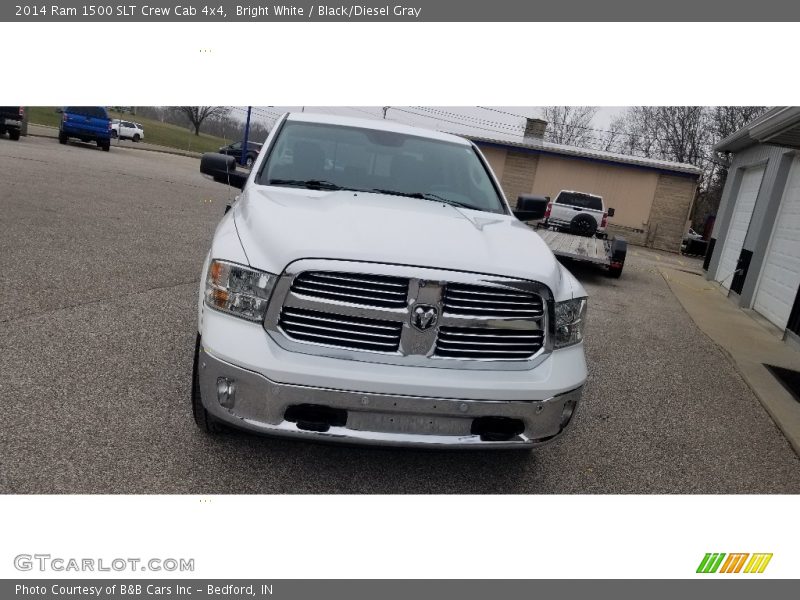 Bright White / Black/Diesel Gray 2014 Ram 1500 SLT Crew Cab 4x4