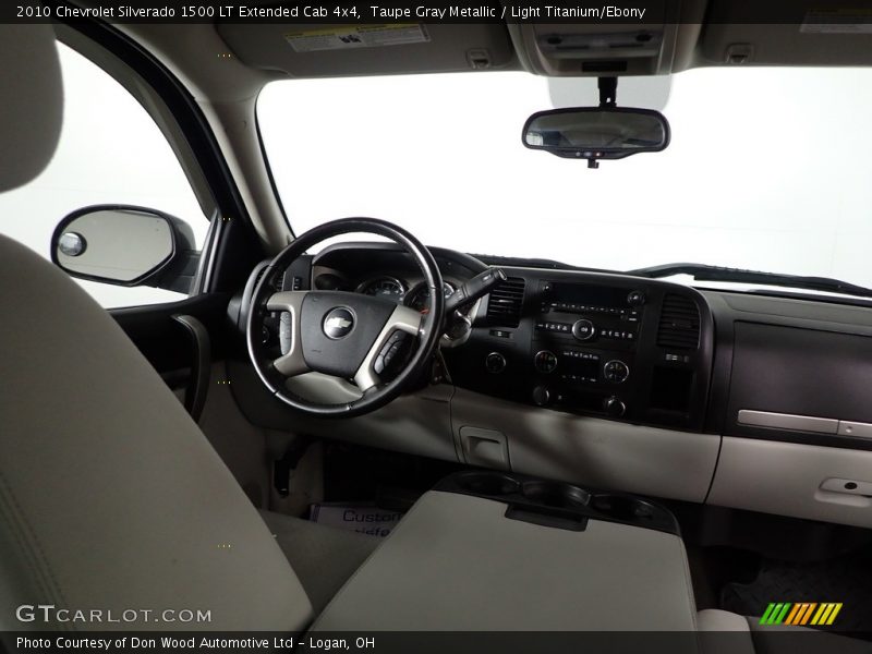 Taupe Gray Metallic / Light Titanium/Ebony 2010 Chevrolet Silverado 1500 LT Extended Cab 4x4