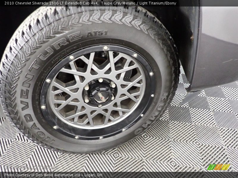 Taupe Gray Metallic / Light Titanium/Ebony 2010 Chevrolet Silverado 1500 LT Extended Cab 4x4