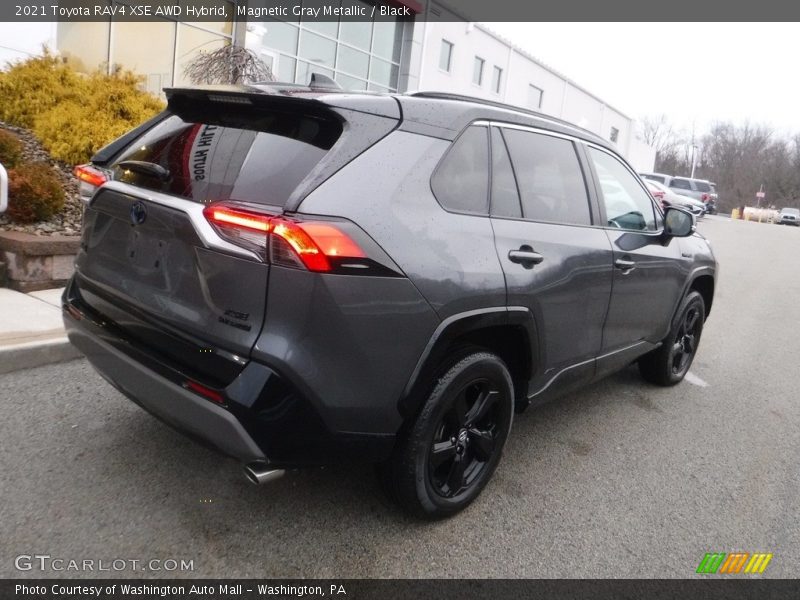 Magnetic Gray Metallic / Black 2021 Toyota RAV4 XSE AWD Hybrid