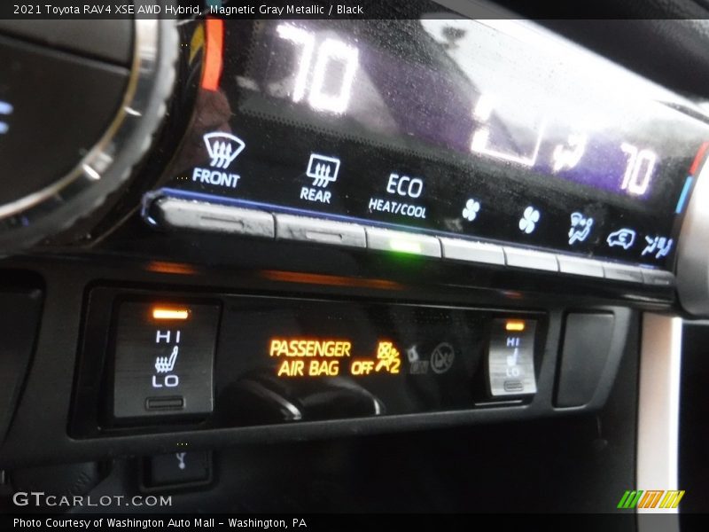 Magnetic Gray Metallic / Black 2021 Toyota RAV4 XSE AWD Hybrid