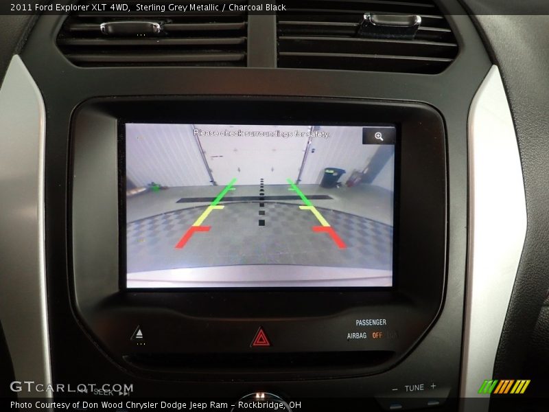 Sterling Grey Metallic / Charcoal Black 2011 Ford Explorer XLT 4WD