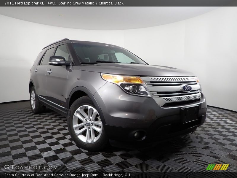 Sterling Grey Metallic / Charcoal Black 2011 Ford Explorer XLT 4WD
