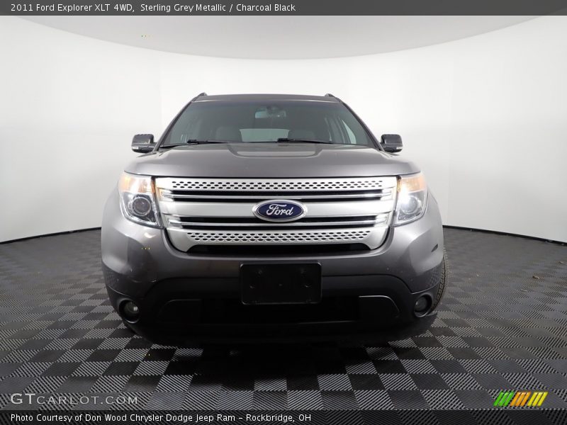 Sterling Grey Metallic / Charcoal Black 2011 Ford Explorer XLT 4WD