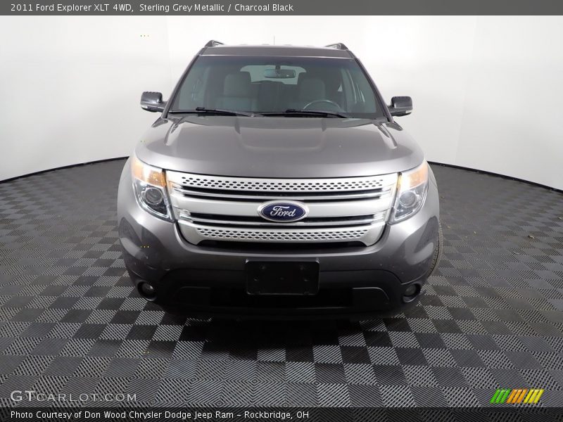 Sterling Grey Metallic / Charcoal Black 2011 Ford Explorer XLT 4WD