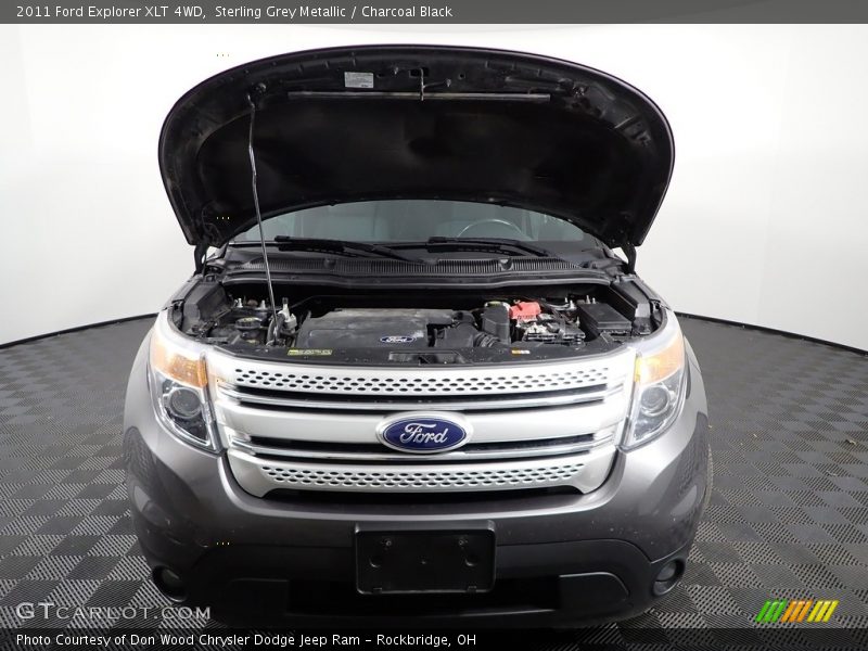 Sterling Grey Metallic / Charcoal Black 2011 Ford Explorer XLT 4WD
