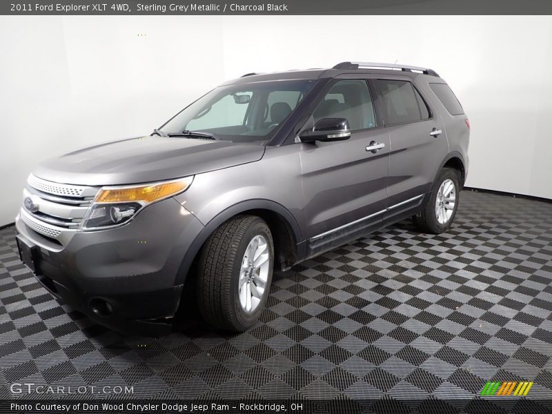 Sterling Grey Metallic / Charcoal Black 2011 Ford Explorer XLT 4WD