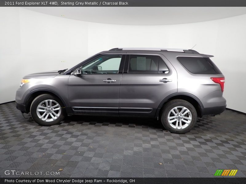 Sterling Grey Metallic / Charcoal Black 2011 Ford Explorer XLT 4WD