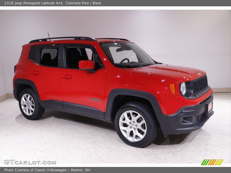 Colorado Red / Black 2018 Jeep Renegade Latitude 4x4